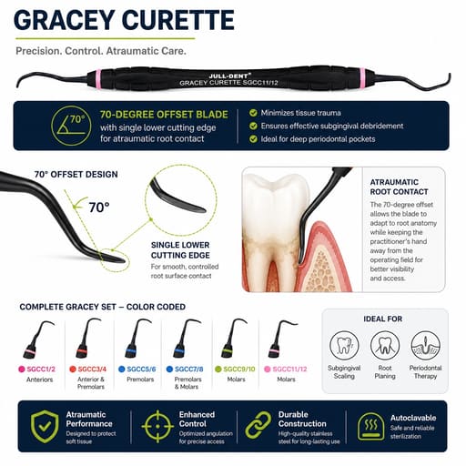 Julldent Gracey Curette - Standard Series (JULL-DENT 194)