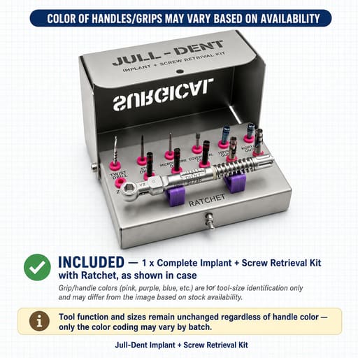 Julldent Implant Retrieval Kit (JULL-DENT 220)