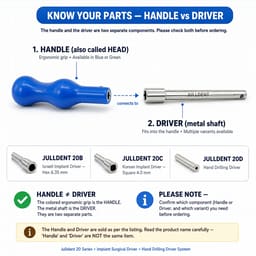 Julldent Implant Surgical Driver - 3