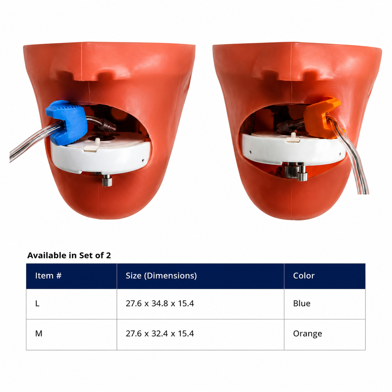 Julldent Intelligent Bite Block with Saliva Ejector Holder (IBB 1.0)