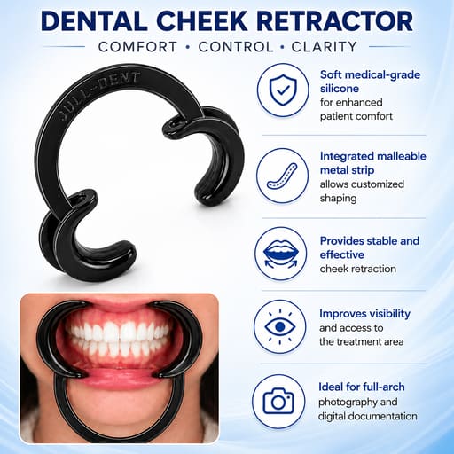 Julldent Malleable Cheek Retractors