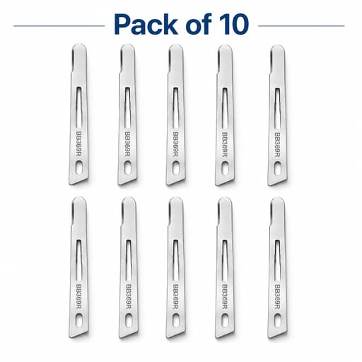 Julldent Micro Surgical Blade - Size 63 (Pack of 10)