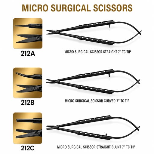 Julldent Micro Surgical Scissor (JULL-DENT 212)