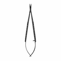 Julldent Micro Surgical Scissor with Curved Pointed TC Tip (JULL-DENT 212B)