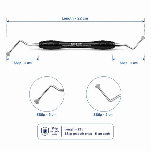 Julldent Soft Tissue Expander for Periosteum Release