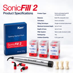 Kerr Sonic Fill - Sonic Activated, Bulk Fill Composite System - 6