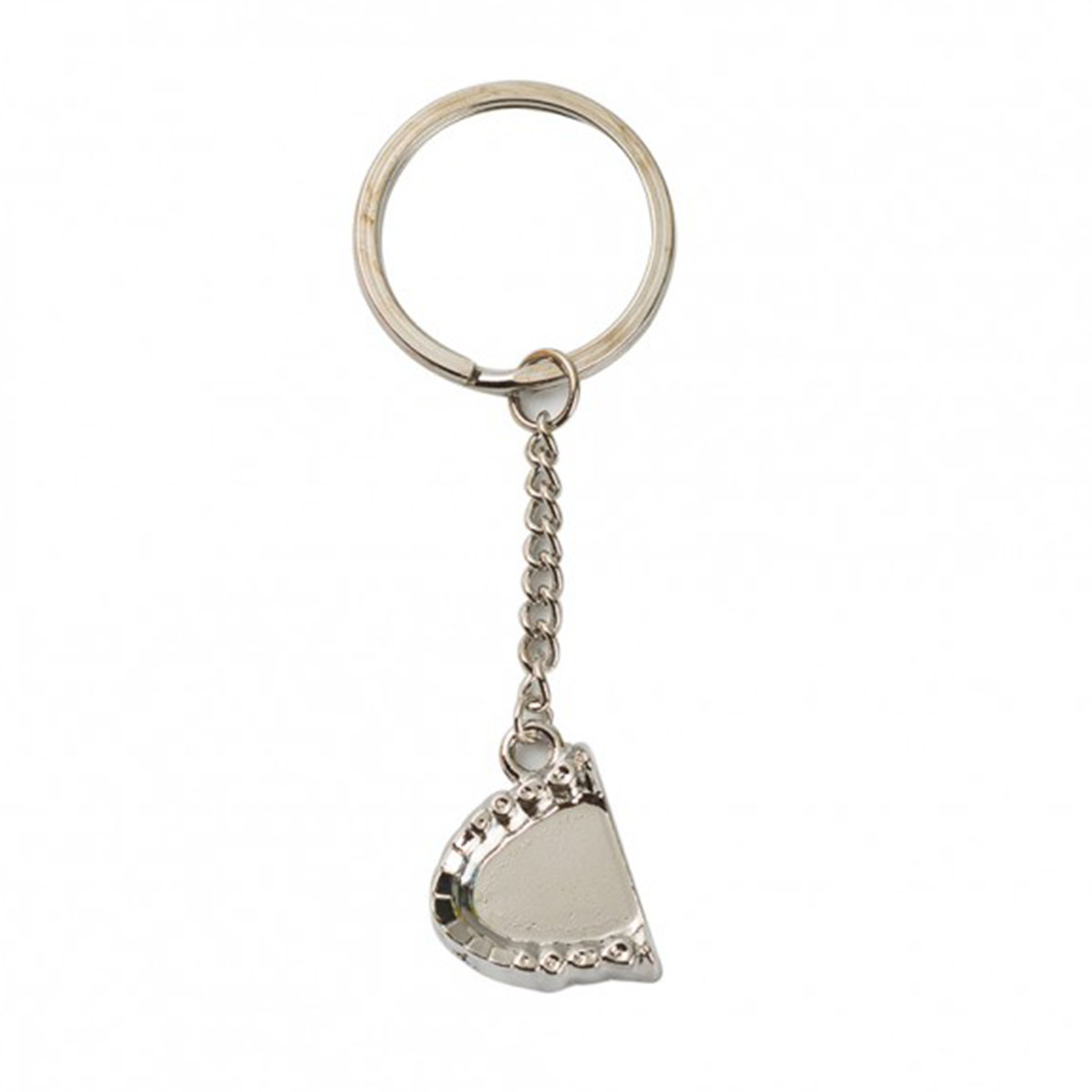 Dental Silver Denture Key Chain