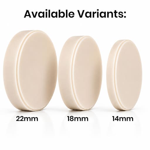 Labodent Dental PMMA Monolayer Blanks - A2 Shade