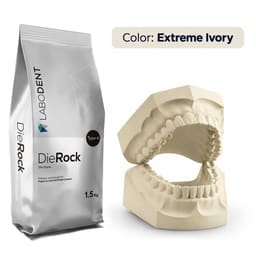 Labodent DieRock Die Stone Type 4 Extreme Ivory - 1.5Kg