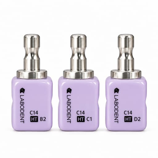 Labodent Glass Ceramic CAD-CAM Blocks | 18mm x 15mm x 13mm (Pack of 5)