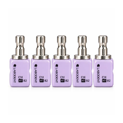 Labodent Glass Ceramic CAD-CAM Blocks HT B2 | 18mm x 15mm x 13mm