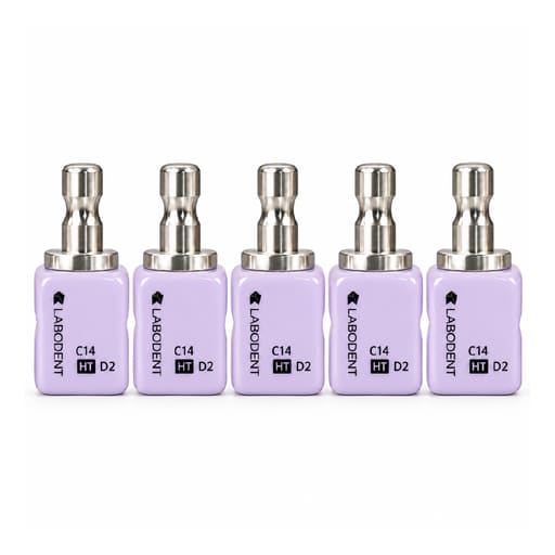 Labodent Glass Ceramic CAD-CAM Blocks HT D2 | 18mm x 15mm x 13mm