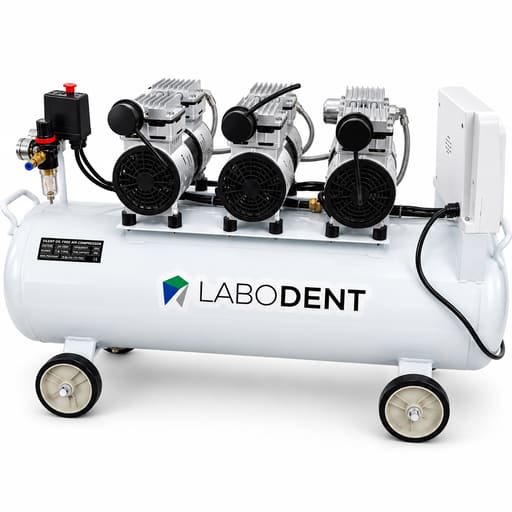 Labodent Triple Head Dental Air Compressor 3.3 HP (SD-210/8GL)