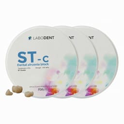 Labodent Zirconia Ceramic Blanks ST-C | B1 Shade | Pre-Shaded CAD/CAM Discs - 2