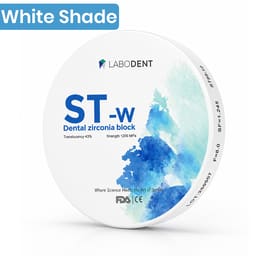 Labodent Zirconia Ceramic Blanks ST | White Shade | CAD/CAM Discs