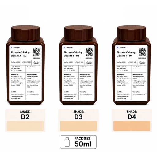 Labodent Zirconia Dentin Coloring Liquid ST - D Shade Series (50ml)