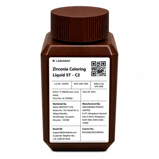 Labodent Zirconia Dentin Coloring Liquid ST 50ml-C2 Shade