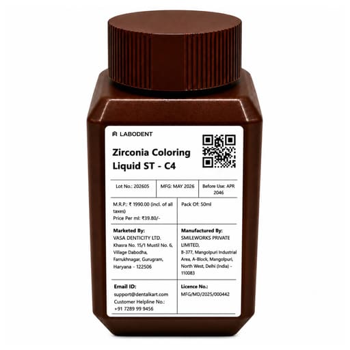 Labodent Zirconia Dentin Coloring Liquid ST 50ml-C4 Shade