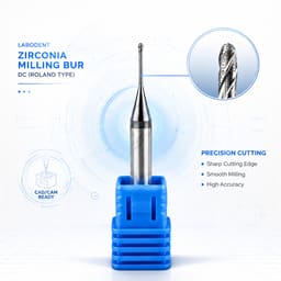 Labodent Zirconia Milling Burs DC (Roland Type) - 3