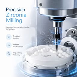 Labodent Zirconia Milling Burs DC (UP3D Type) - 6