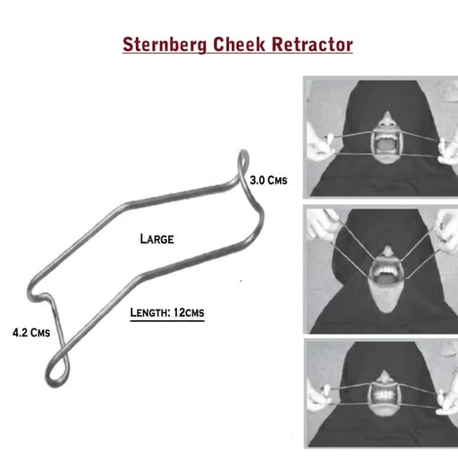 Julldent Sternberg Retractor 