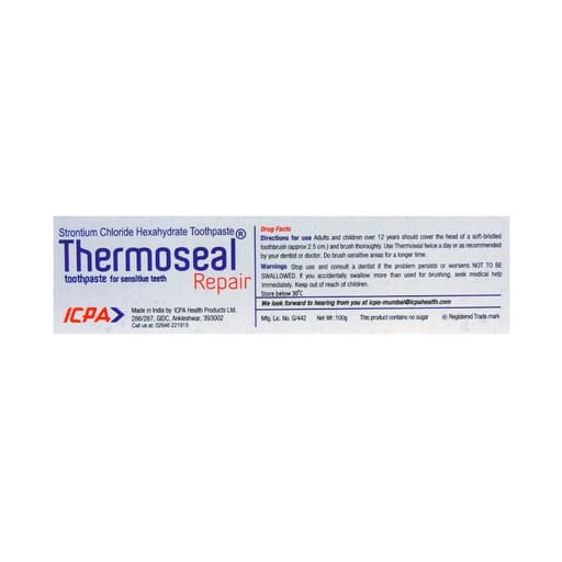 ICPA Thermoseal Repair Toothpaste 100gm (Pack of 12)