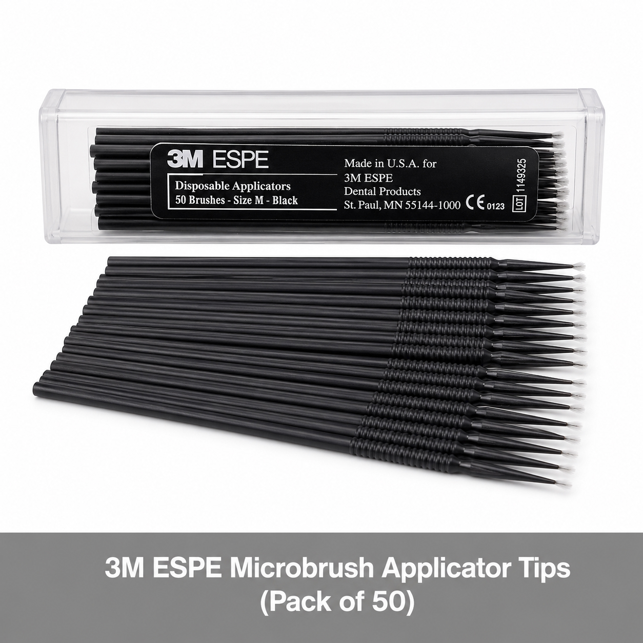 3M ESPE Microbrush Applicator Tips (Pack of 50)