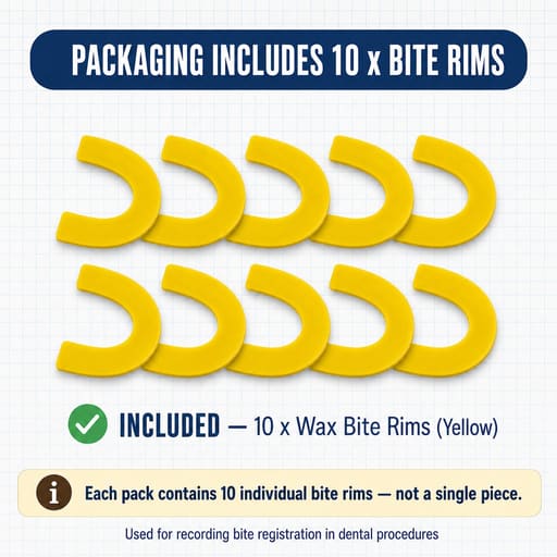 Maarc Bite Rims (Bite Registration Wax) (2214/010)