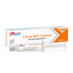 Maarc Citron 40% Citric Acid Solution For Root Canal Irrigation Syringe (20 ml) (3023/020)