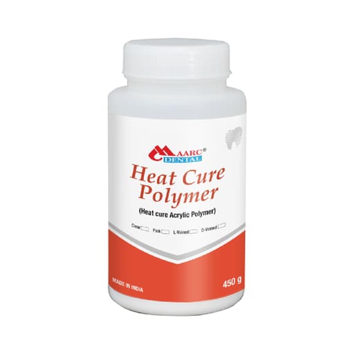 MAARC Heat Cure Powder 450gm - Clear (6001/450)