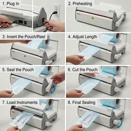 Waldent Sterilization Reels & Pouches Sealing Machine - 6