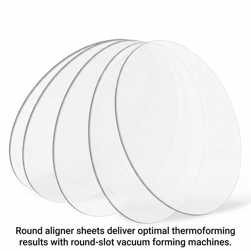 U Ortho Vacuum Forming Splint Sheets -  Hard (Round 2mm)