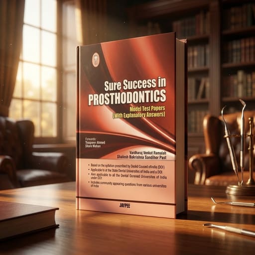 Jaypee Medical Sure Success In Prosthodontics: Model Test Papers With Explanatory Answers (ISBN - 253403)