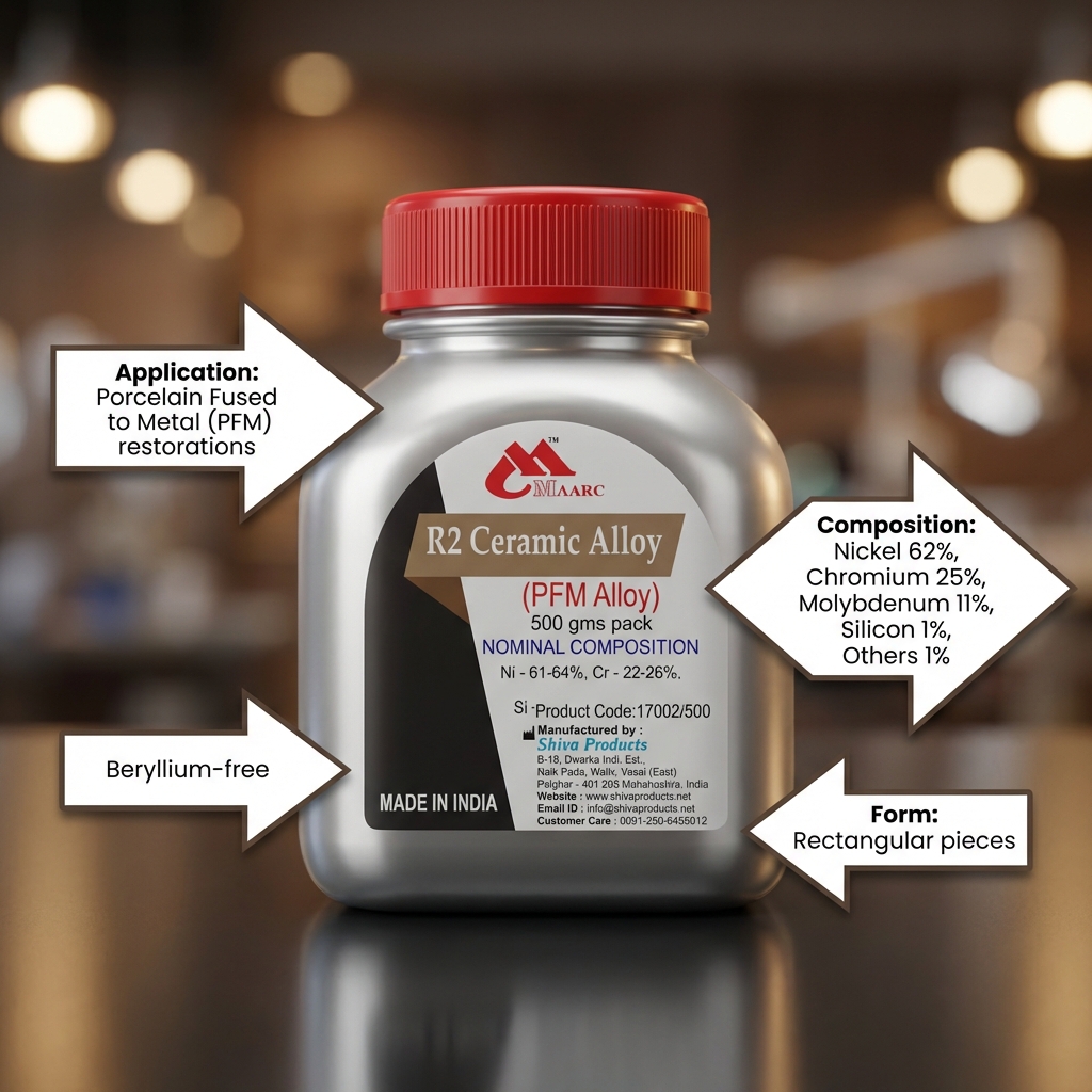 Maarc R2 Ceramic Alloy For PFM Bonding (7002/500)