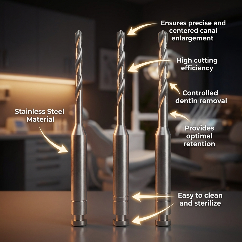 Dental Fiber Post Drills