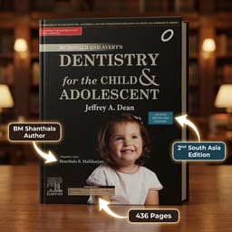McDonald And Avery's Dentistry For The Child And Adolescent 2nd South Asia Edition (ISBN - 254080) - 1