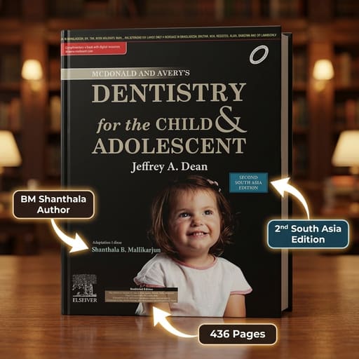 McDonald And Avery's Dentistry For The Child And Adolescent 2nd South Asia Edition (ISBN - 254080)