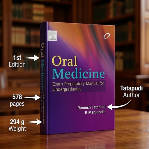 Oral Medicine: Exam Preparatory Manual For Undergraduates (ISBN - 231012)