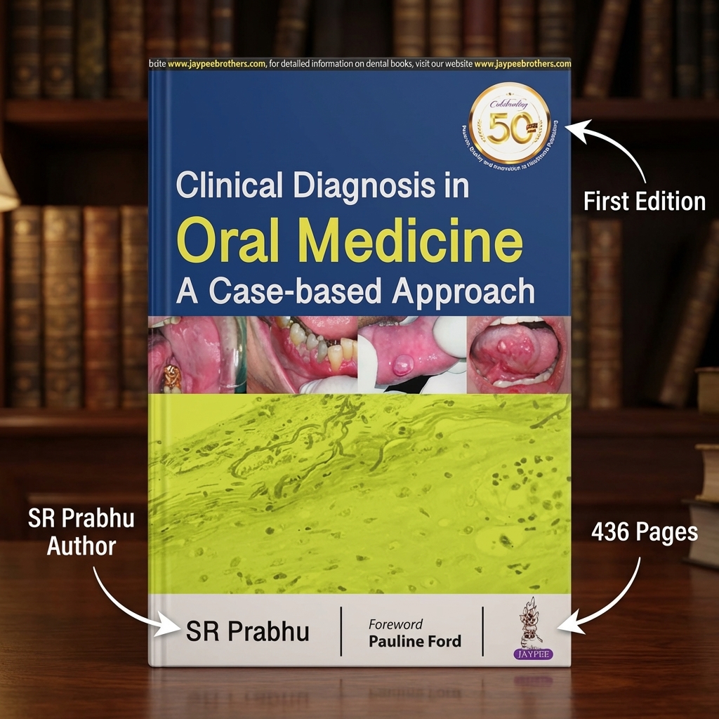 Jaypee Medical Clinical Diagnosis in Oral Medicine: A Case-based Approach (ISBN - 706068)