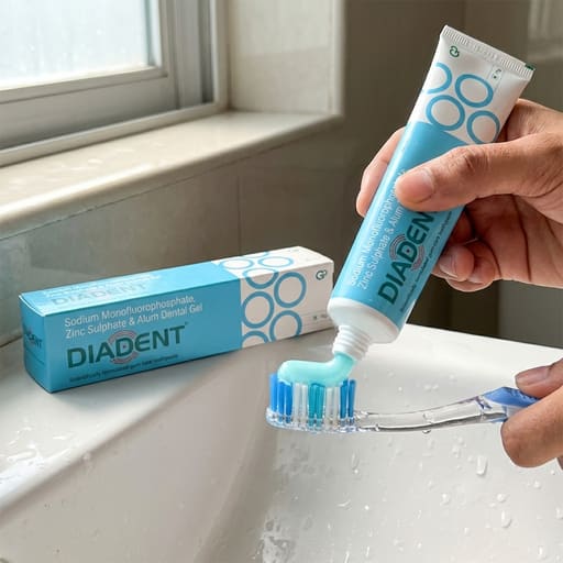Group Pharma Diadent Gum Care Toothpaste (Pack of 6)
