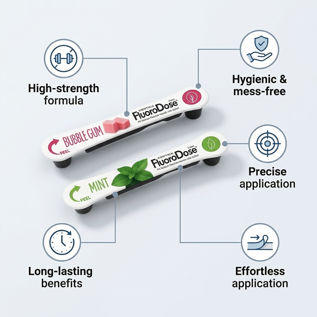 Centrix FluoroDose Sodium Fluoride Varnish Single Dose      