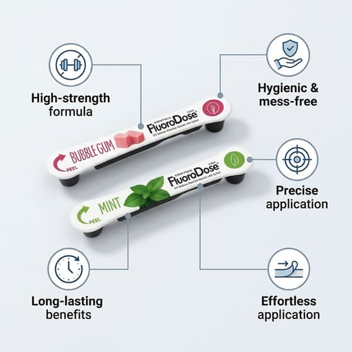 Centrix FluoroDose Sodium Fluoride Varnish Single Dose      