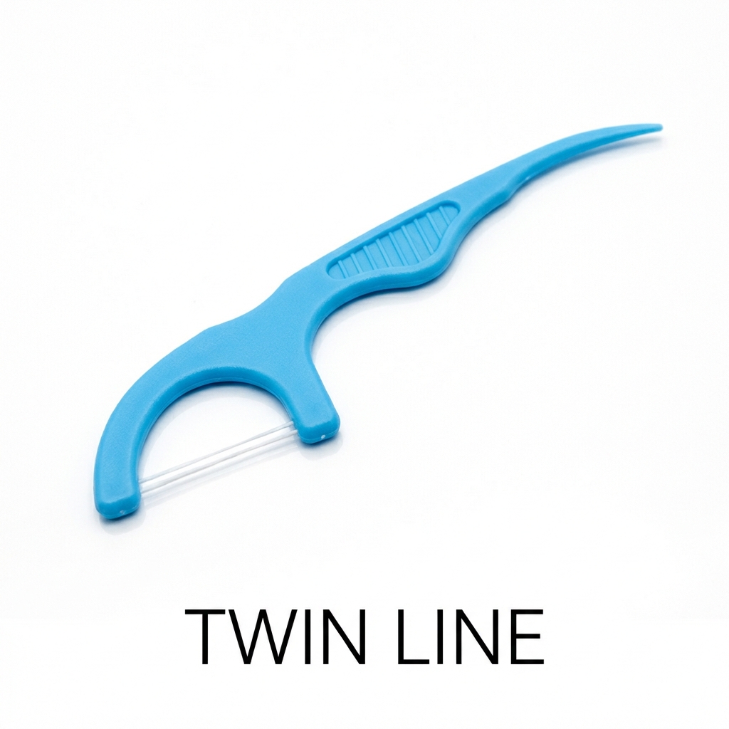 Icpa Younifloss Twin Line Pack of 10 (1 Box Contains 50pcs)
