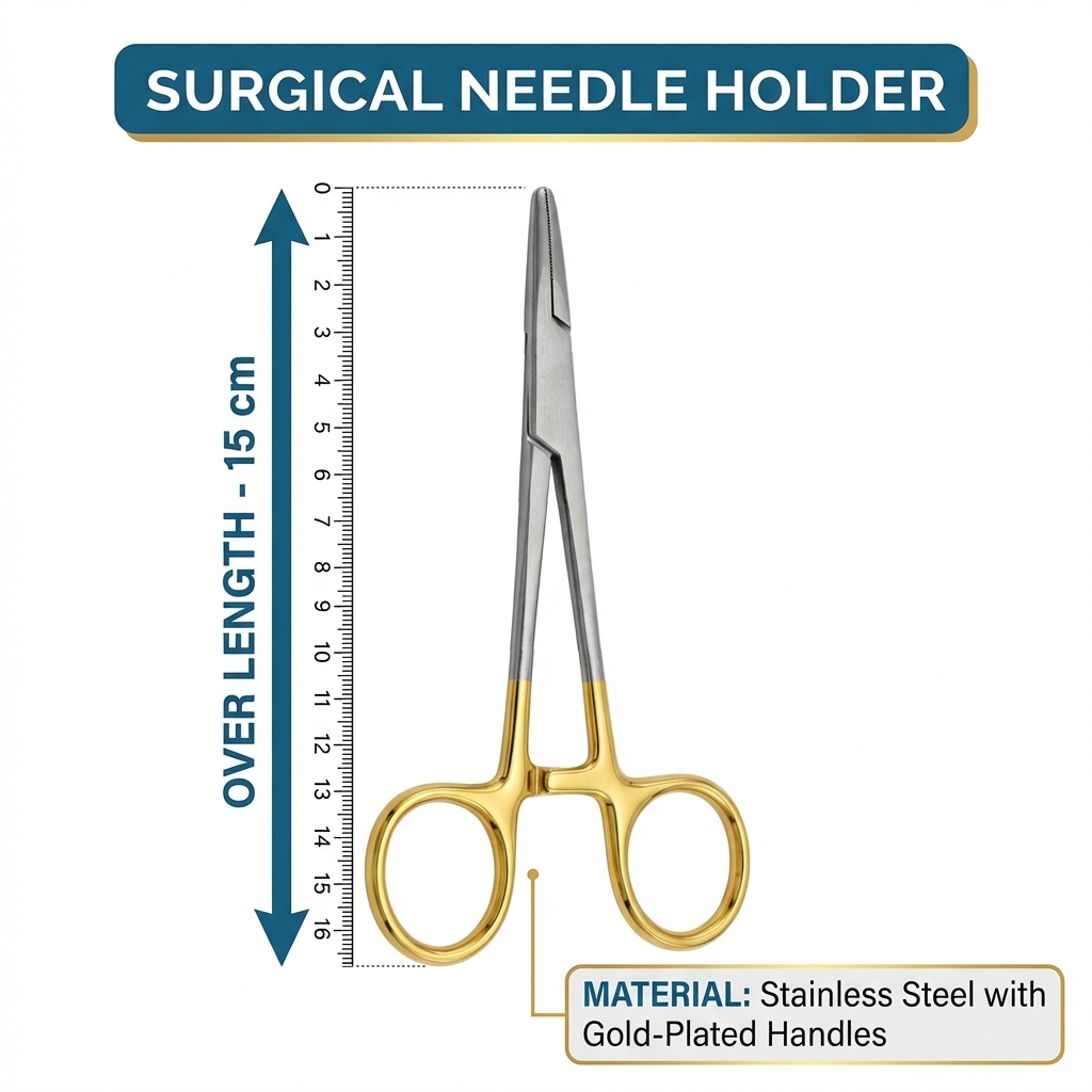 GDC Needle Holder Crile-Wood Tc (15Cm) Nh5038