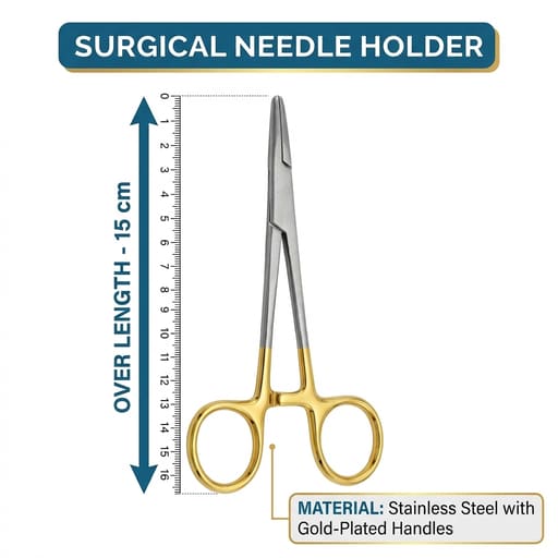 GDC Needle Holder Crile-Wood Tc (15Cm) Nh5038