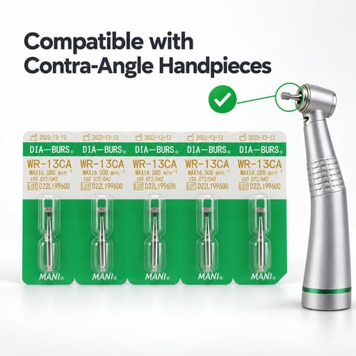 Mani Diamond Burs - Contra-Angle / CA