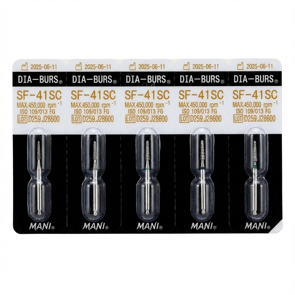 Mani Diamond Airotor Burs - SF - 41SC
