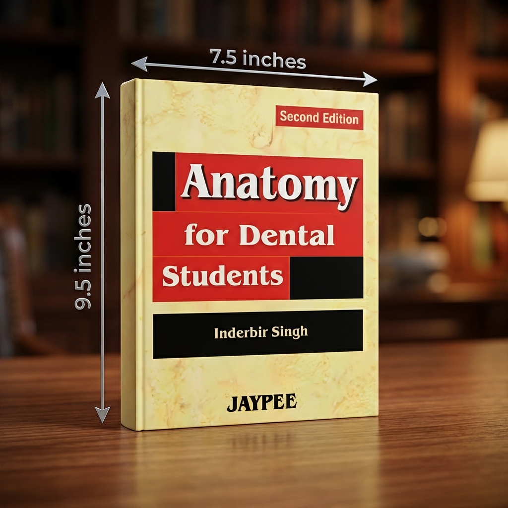 Jaypee Medical Anatomy For Dental Students 2nd Edition (ISBN - 611018)