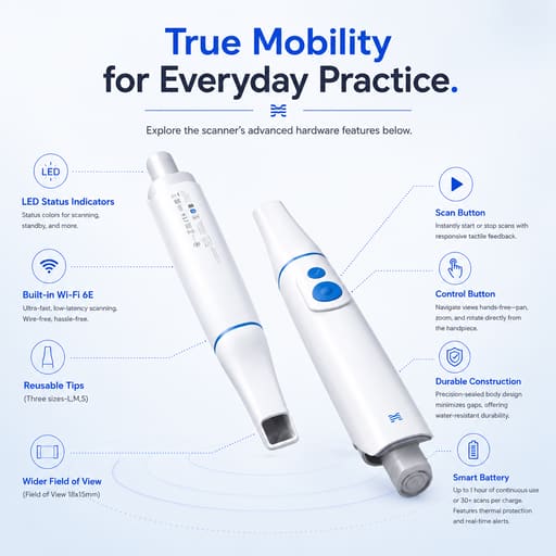Medit i900M True Wireless Intraoral Scanner