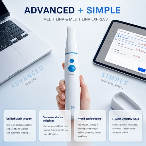 Medit i900M True Wireless Intraoral Scanner